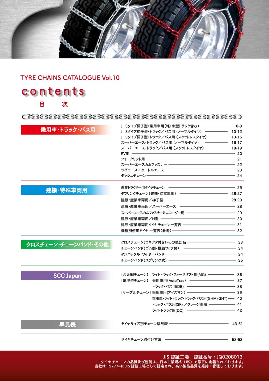 ニッパン タイヤチェーン タイヤチェーン：オートパーツ事業 ｜日発販売株式会社(ニッパン